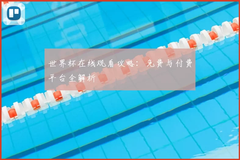 世界杯在线观看攻略:免费与付费平台全解析
