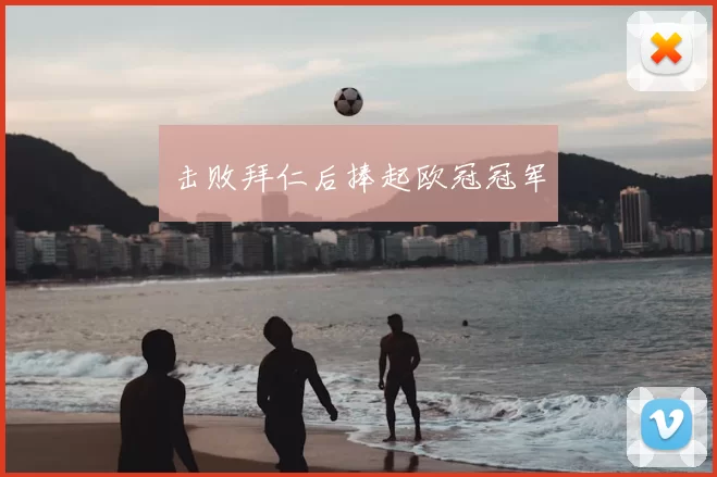 击败拜仁后捧起欧冠冠军
